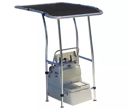 OS T-TOP HEAVY DUTY 1.4M X 2.0M BLACK SUNBRELLA - Duell venetarvikkeet - 132155 - 1