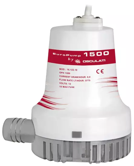 Pilssipumppu Europump II 1500 12v - Duell venetarvikkeet - 6805 - 1