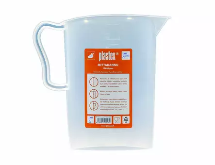 Plastex Mittakannu 2L PP LV - Duell venetarvikkeet - 132215 - 1