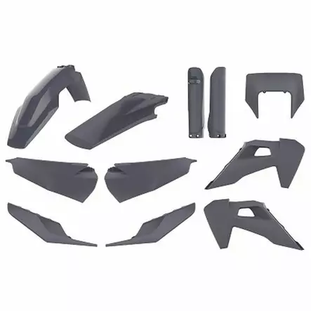 Polisport Enduro kit Husqvarna TE/FE (20->23) Nardo grey (1) - Duell MP varaosat ja tarvikkeet - 129515 - 1