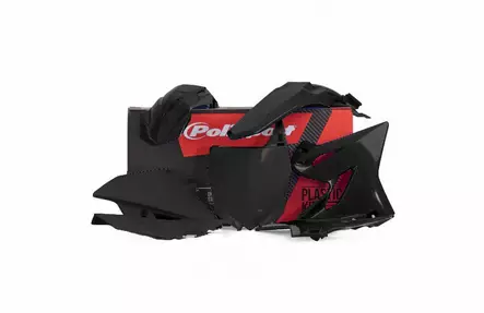 Polisport kit Yamaha YZ125/250 15-21 black (1) - Duell MP varaosat ja tarvikkeet - 129875 - 1