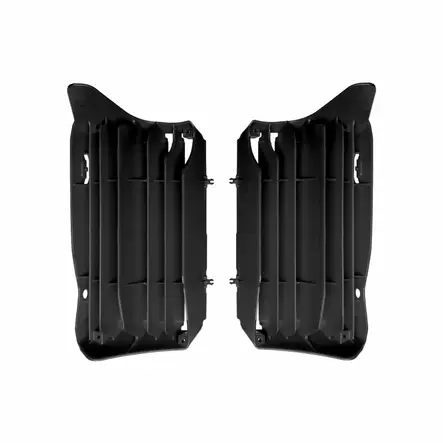 Polisport Radiator Louvers CRF250R/RX 22-.. CRF450R/RX 21-.. BLACK (6) - Duell MP varaosat ja tarvikkeet - 129495 - 1