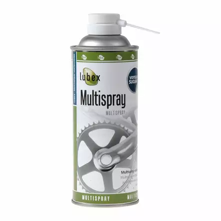 Polkupyörän yleisvoiteluaine LUBEX Multispray 400ml (12) - Duell polkupyörien varaosat ja tarvikkeet - 55415 - 1