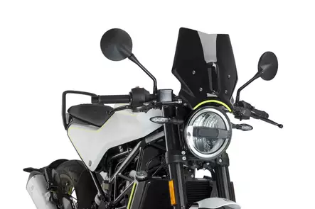 Puig 18Nds. New Generation Husqvarna Svartpilen/Vitpile - Duell MP varaosat ja tarvikkeet - 90945 - 1
