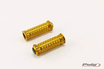 Puig Footpegs R-Fighter Piloto Rig/Left C/Gold - Duell MP varaosat ja tarvikkeet - 90595 - 1
