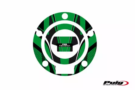 Puig Fuel Cap Cover Mod. Radical Yamaha C/Green - Duell MP varaosat ja tarvikkeet - 92425 - 1