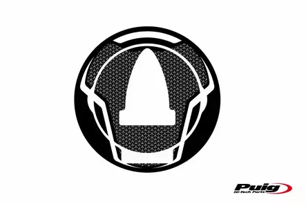 Puig Fuel Cap Cover Naked Aprilia C/Grey - Duell MP varaosat ja tarvikkeet - 92635 - 1