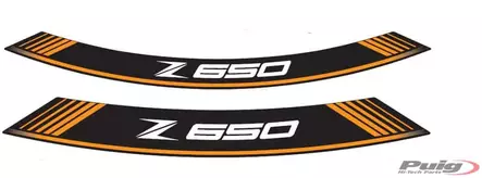 Puig Kit 8 Rim Strips Z650 C/Orange - Duell MP varaosat ja tarvikkeet - 91005 - 1