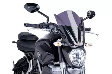 Puig New Gen Touring Screen Yamaha Mt07 14'-17' C/Dark - Duell MP varaosat ja tarvikkeet - 91185 - 1