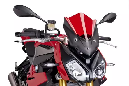 Puig Racing Screen Bmw S1000R 14'-18' C/Red - Duell MP varaosat ja tarvikkeet - 91325 - 1