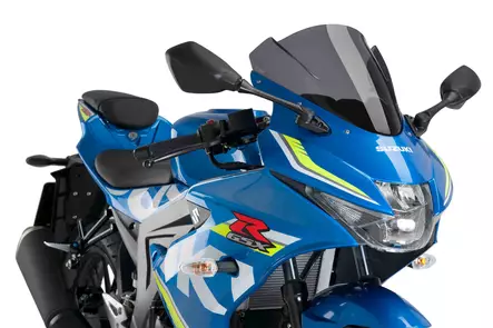 Puig Racing Screen Suzuki Gsx-R125 17-'C/Dark Smoke - Duell MP varaosat ja tarvikkeet - 89465 - 1