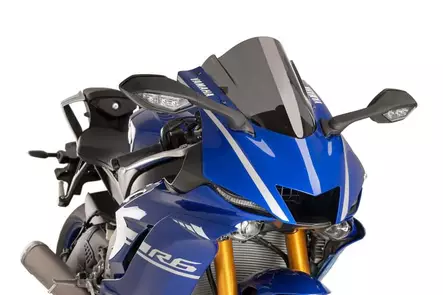 Puig Racing Screen Yamaha Yzf-R6 17-23' C/Dark Smoke - Duell MP varaosat ja tarvikkeet - 89155 - 1