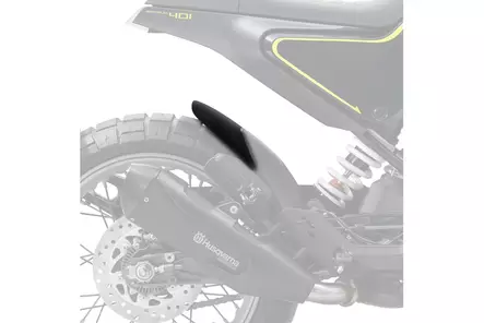 Puig Rear Fender Extension Husqvarna Svartpile - Duell MP varaosat ja tarvikkeet - 94725 - 1