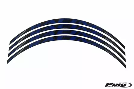 Puig Rim Strips X4 R6 C/Red - Duell MP varaosat ja tarvikkeet - 93885 - 1