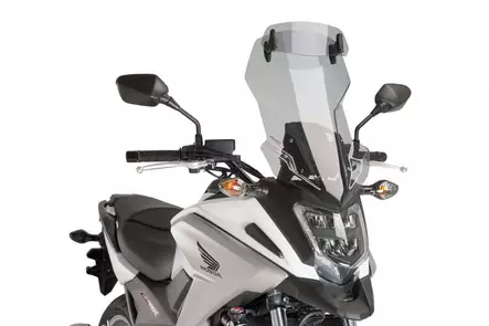 Puig Touring Screen W/Visor Honda Nc750X 16'-18'C/Smoke - Duell MP varaosat ja tarvikkeet - 90335 - 1