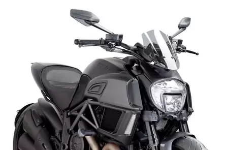 Puig Windshield New Gen. Sport Ducati Diavel 14-18' C/C - Duell MP varaosat ja tarvikkeet - 91495 - 1
