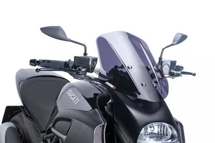 Puig Windshield New Generation Ducati Diavel 11-13' - Duell MP varaosat ja tarvikkeet - 92395 - 1