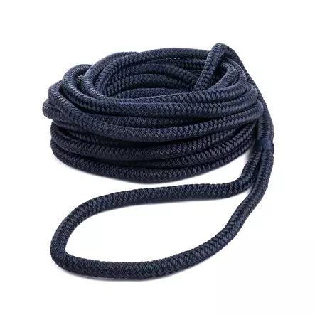 Qvarken Kiinnitysköysi Dockline silmukalla 12mm 6m navy sin - Duell venetarvikkeet - 139585 - 1