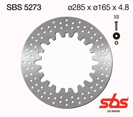 Sbs Jarrulevy Standard - Duell MP varaosat ja tarvikkeet - 122405 - 1