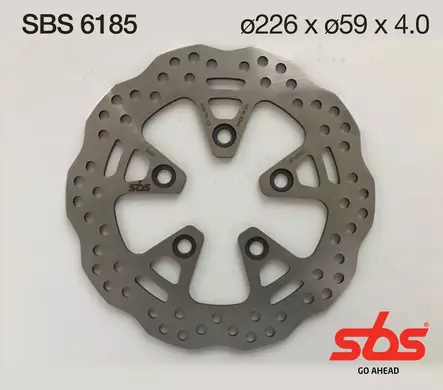Sbs Jarrulevy Upgrade - Duell MP varaosat ja tarvikkeet - 122485 - 1
