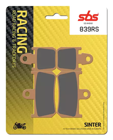 Sbs Jarrupalat Racing Sintered - Duell MP varaosat ja tarvikkeet - 123825 - 1