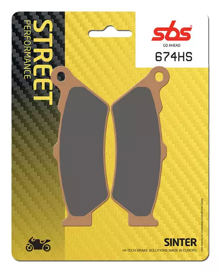 Sbs Jarrupalat Sintered - Duell MP varaosat ja tarvikkeet - 123535 - 1