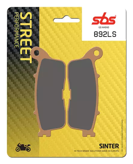 Sbs Jarrupalat Sintered Taakse - Duell MP varaosat ja tarvikkeet - 122875 - 1