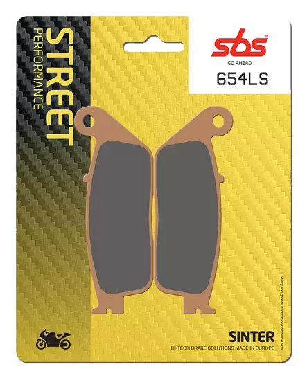 Sbs Jarrupalat Sintered Taakse - Duell MP varaosat ja tarvikkeet - 123255 - 1