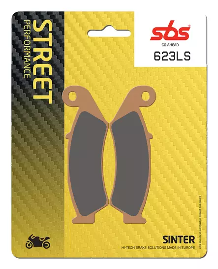 Sbs Jarrupalat Sintered Taakse - Duell MP varaosat ja tarvikkeet - 123555 - 1