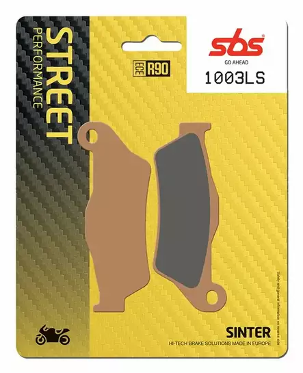 Sbs Jarrupalat Sintered Taakse - Duell MP varaosat ja tarvikkeet - 124535 - 1