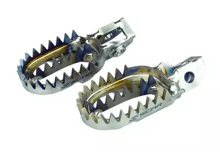 Scar Titanium Footpegs - Stark Varg 23-.. - Duell MP varaosat ja tarvikkeet - 75385 - 1