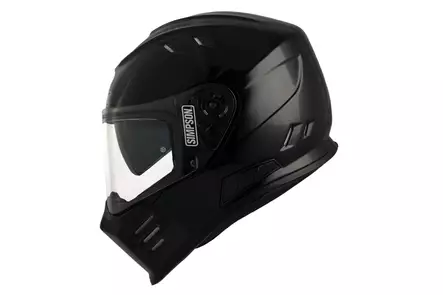 SIMPSON Kypärä Venom 06 solid kiiltävä musta, M - Duell ajovarusteet - 54905 - 1