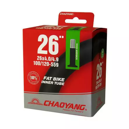 Sisärengas 26" Chaoyang. FAT-BIKE 100/120-559. Autonventtiili 48mm - Duell polkupyörien varaosat ja tarvikkeet - 1755 - 1