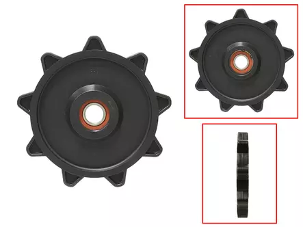 Sno-X Kääntöpyörä 2.52 180mm 9 hamp - Duell MK varaosat ja tarvikkeet - 23375 - 1