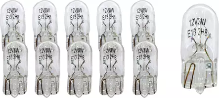 Solero Polttimo 12V 3W 10.3X26.8mm LASI - Duell muut varaosat ja tarvikkeet - 136795 - 1