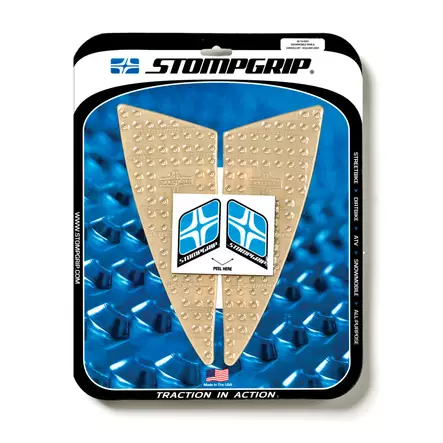 Stompgrip Snowmobile Tank & Console Grip - Volcano : Clear - Duell MP varaosat ja tarvikkeet - 116635 - 1