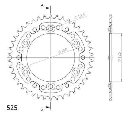 Supersprox Stealth Takaratas Oranssi - Duell MP varaosat ja tarvikkeet - 119095 - 1