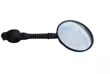Tec-X Peili Oikea / Vasen Yleismalli Musta Laajakulma Klemmari Joustovarsi - Duell mopojen varaosat ja tarvikkeet - 140465 - 1