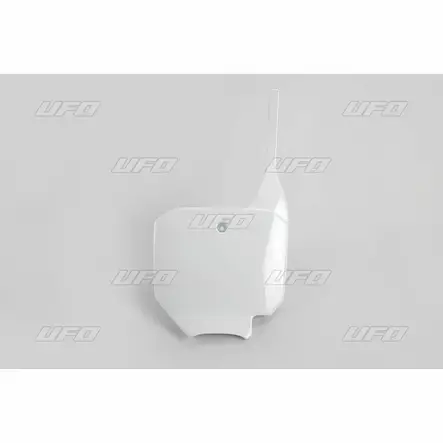 UFO Etunumerokilpi CR80/85 96- CRF150R 2007- Valkoinen 041 - Duell MP varaosat ja tarvikkeet - 48125 - 1