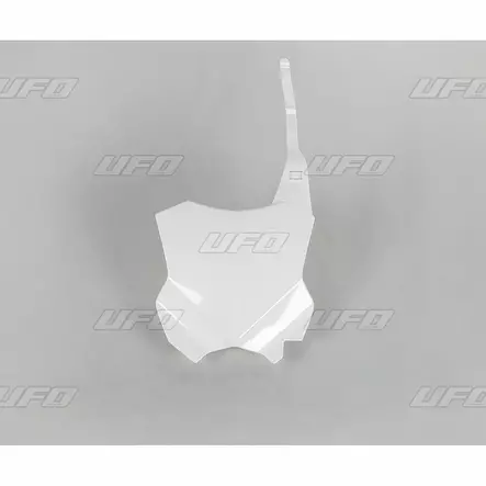 UFO Etunumerokilpi KX250F 17- KX450F 16- Valkoinen 047 - Duell MP varaosat ja tarvikkeet - 48835 - 1