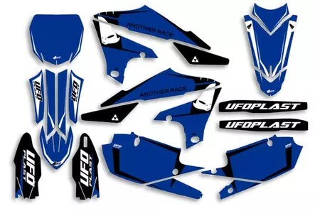 UFO Graphic Kit YZ250F 19-23 YZ450F 18-22Tecna Blue - Duell MP varaosat ja tarvikkeet - 47685 - 1