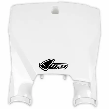 UFO Stadium Front number plate HVA TC/FC125/450 16-22 White 041 - Duell MP varaosat ja tarvikkeet - 48565 - 1