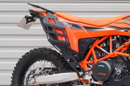 Yakk EXP Side pannier luggage rack KTM 690 Enduro (19-25) black - Duell MP varaosat ja tarvikkeet - 99595 - 1