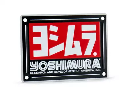 Yoshimura YOSHIMURA MUFFLER NAME BADGE RS-9 - Duell MP varaosat ja tarvikkeet - 112175 - 1
