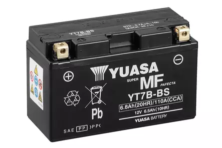 Yuasa akku YT7B(WC) hapotettu (8) - Duell muut varaosat ja tarvikkeet - 131535 - 1