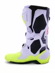 Alpinestars Ajosaapas Vented Tech 10 Lila/Fluo Keltainen/Pinkki, 44.5 - Duell ajovarusteet - 39915 - 1