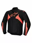 Alpinestars Ajotakki T-Jaws v4 Vedenpitävä Musta/Punainen Fluo, XXL - Duell ajovarusteet - 42765 - 1