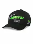 Alpinestars Hat Entitled Black/Green, L/XL - Duell ajovarusteet - 35895 - 1