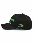 Alpinestars Hat Entitled Black/Green, L/XL - Duell ajovarusteet - 35895 - 1