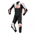 Alpinestars Nahkapuku Missile Ward 1pc Musta/Valkoinen/Punainen Fluo 56 - Duell ajovarusteet - 40205 - 1